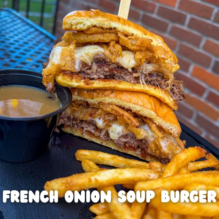 French Onion Soup Burger